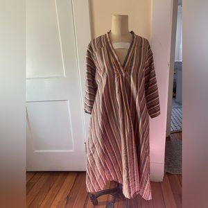 Tome NYC dress/kimono, 10.  59% cotton, 41% silk.  Retailed at $500.